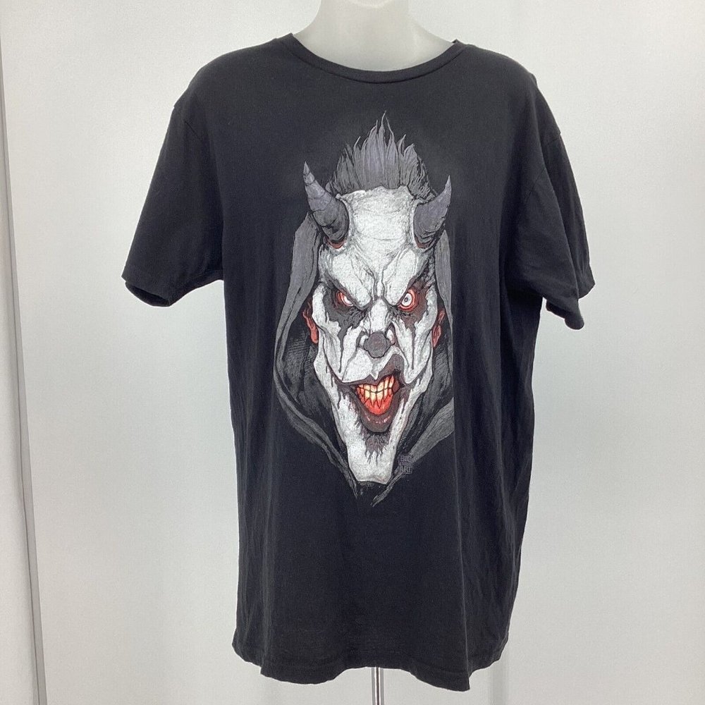 Get Down Art Cult of Fools Unisex M Abaddon Apollyon Crew Neck Black T Shirt